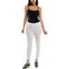 imageZac ampamp Rachel Womens Pullon Ankle Length Pants with Millennium FabricOptic White