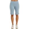 imageZac ampamp Rachel Womens Millenium Bermuda Length Short with Functional Pocket and CuffChambray