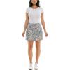imageZac ampamp Rachel Womens New Millennium Solid Pullon SkortNavySugar Coral Mutli