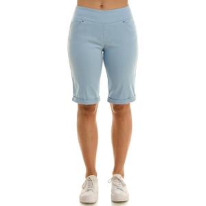 imageZac ampamp Rachel Womens Millenium Bermuda Length Short with Functional Pocket and CuffChambray