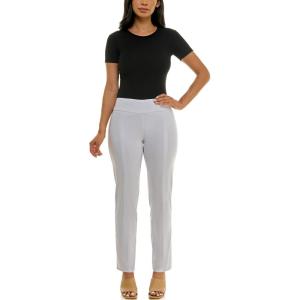 imageZac ampamp Rachel Womens Plus Size Millennium Fabric PullOn Slim Leg Pant Optic White 16WS
