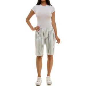 imageZac ampamp Rachel Womens Pull on Millennium Bermuda ShortsIvoryNavy
