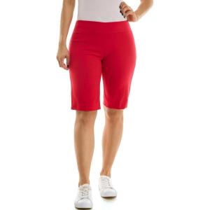 imageZac ampamp Rachel Womens Pull on Millennium Bermuda ShortsLipstick Red
