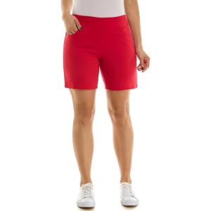 imageZac ampamp Rachel Womens Pull on Millennium Shorts WFront PocketsLipstick Red
