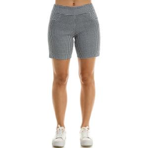 imageZac ampamp Rachel Womens Pull on Millennium Shorts WFront PocketsWhiteBlack
