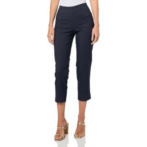 imageZac ampamp Rachel Womens Pullon Ankle Length Pants with Millennium FabricHeathered Navy