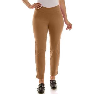 imageZac ampamp Rachel Womens Pullon Ankle Length Pants with Millennium FabricToasted Cocont