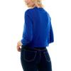 imageZac ampamp Rachel Womens 34 Sleeve Open Faced Shrug with Tiered Scallop DetailsBlue Sapphire