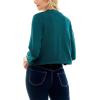 imageZac ampamp Rachel Womens 34 Sleeve Open Faced Shrug with Tiered Scallop DetailsRadiant Teal