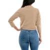 imageZac ampamp Rachel Womens 34 Sleeve Open Faced Shrug with Tiered Scallop DetailsSand