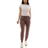 imageZac ampamp Rachel Womens Brushed Dty Cargo Jogger with Functional Pockets and Tie WaistbandPeppercorn