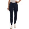 imageZac ampamp Rachel Womens Brushed Dty Jogger with Cargo Pcoket and Sectional Leg DetailNavy