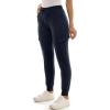 imageZac ampamp Rachel Womens Brushed Dty Jogger with Cargo Pcoket and Sectional Leg DetailNavy
