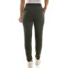 imageZac ampamp Rachel Womens Brushed Dty Jogger with Functional Pockets Elastic  Tie Waist and Rolled Ankle CuffOlive