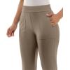 imageZac ampamp Rachel Womens Brushed Dty Jogger with Pocket and Ankle Slit DetailMushroom