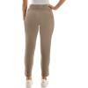 imageZac ampamp Rachel Womens Brushed Dty Jogger with Pocket and Ankle Slit DetailMushroom