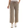 imageZac ampamp Rachel Womens Brushed Dty Wide Leg Jogger with Cargo Pocket DetailMushroom