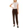 imageZac ampamp Rachel Womens Flattering Pullon Slim Leg Pant with Tummy Control PanelChocolate