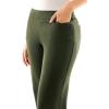 imageZac ampamp Rachel Womens Flattering Pullon Slim Leg Pant with Tummy Control PanelRosin Olie
