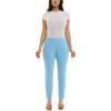 imageZac ampamp Rachel Womens Millennium Fabric PullOn Slim Leg PantAiry Blue