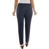 imageZac ampamp Rachel Womens Millennium Fabric PullOn Slim Leg PantHeathered Navy