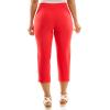 imageZac ampamp Rachel Womens New Millennium Flattering Pullon PantsHibiscus
