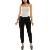 imageZac ampamp Rachel Womens Plus Pullon Ankle Length Pants with Millennium FabricBlack