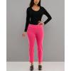 imageZac ampamp Rachel Womens Plus Pullon Ankle Length Pants with Millennium FabricFuchsia Bloom