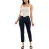 imageZac ampamp Rachel Womens Plus Pullon Ankle Length Pants with Millennium FabricNavy Blazer