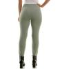 imageZac ampamp Rachel Womens Pull on Ankle Pant with Metal TabGreen Fade