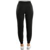 imageZac ampamp Rachel Womens Pull on Jogger Pant with Tie Front and Side PocketsBlack