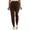 imageZac ampamp Rachel Womens Pull on Jogger Pant with Tie Front and Side PocketsEspresso