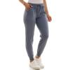 imageZac ampamp Rachel Womens Pull on Jogger Pant with Tie Front and Side PocketsGrisaille
