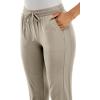 imageZac ampamp Rachel Womens Pull on Jogger Pant with Tie Front and Side PocketsMushroom