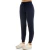 imageZac ampamp Rachel Womens Pull on Jogger Pant with Tie Front and Side PocketsNavy