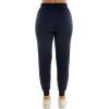 imageZac ampamp Rachel Womens Pull on Jogger Pant with Tie Front and Side PocketsNavy
