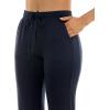 imageZac ampamp Rachel Womens Pull on Jogger Pant with Tie Front and Side PocketsNavy