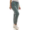 imageZac ampamp Rachel Womens Pull on Jogger Pant with Tie Front and Side PocketsSea Stone