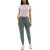 imageZac ampamp Rachel Womens Pull on Jogger Pant with Tie Front and Side PocketsSea Stone
