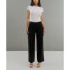 imageZac ampamp Rachel Womens Pull on Millennium Wide Leg Pant WHardware Waist TabsBlack