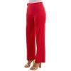 imageZac ampamp Rachel Womens Pull on Millennium Wide Leg Pant WHardware Waist TabsLipstick Red