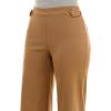 imageZac ampamp Rachel Womens Pull on Millennium Wide Leg Pant WHardware Waist TabsToasted Coconut