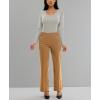 imageZac ampamp Rachel Womens Pull on Millennium Wide Leg Pant WHardware Waist TabsToasted Coconut