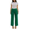 imageZac ampamp Rachel Womens Pull on Millennium Wide Leg Pant WHardware Waist TabsUltramarine Green