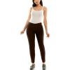 imageZac ampamp Rachel Womens Pullon Ankle Pants with BandChocolate