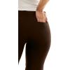 imageZac ampamp Rachel Womens Pullon Ankle Pants with BandChocolate