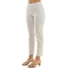 imageZac ampamp Rachel Womens Seersucker Millenium Ankle Length Pant with Front Half PocketKhakiWhite