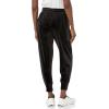 imageZac ampamp Rachel Womens Velour Rib Knit Jogger with Drawstring WaistBlack 1