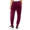 imageZac ampamp Rachel Womens Velour Rib Knit Jogger with Drawstring WaistTawny Port 33