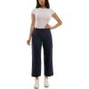 imageZac ampamp Rachel Womens Brushed Dty Wide Leg Jogger with Cargo Pocket DetailNavy